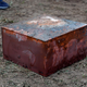 Workers recover a box believed to be the 1887 time capsule that was put under Confederate Gen. Robert E. Lee’s statue pedestal in Richmond, Va., Dec. 27, 2021.